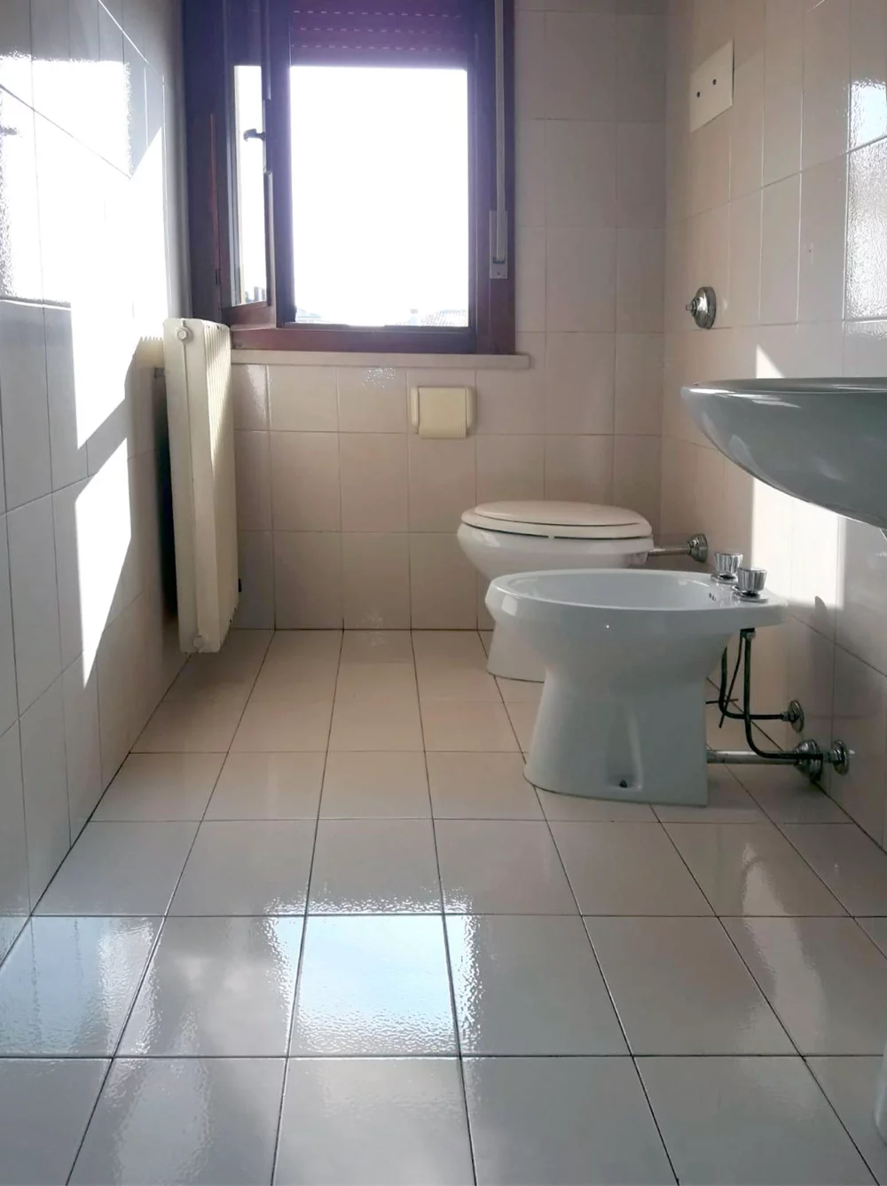 Pulizia di fondo di un bagno di un’abitazione privata: dopo